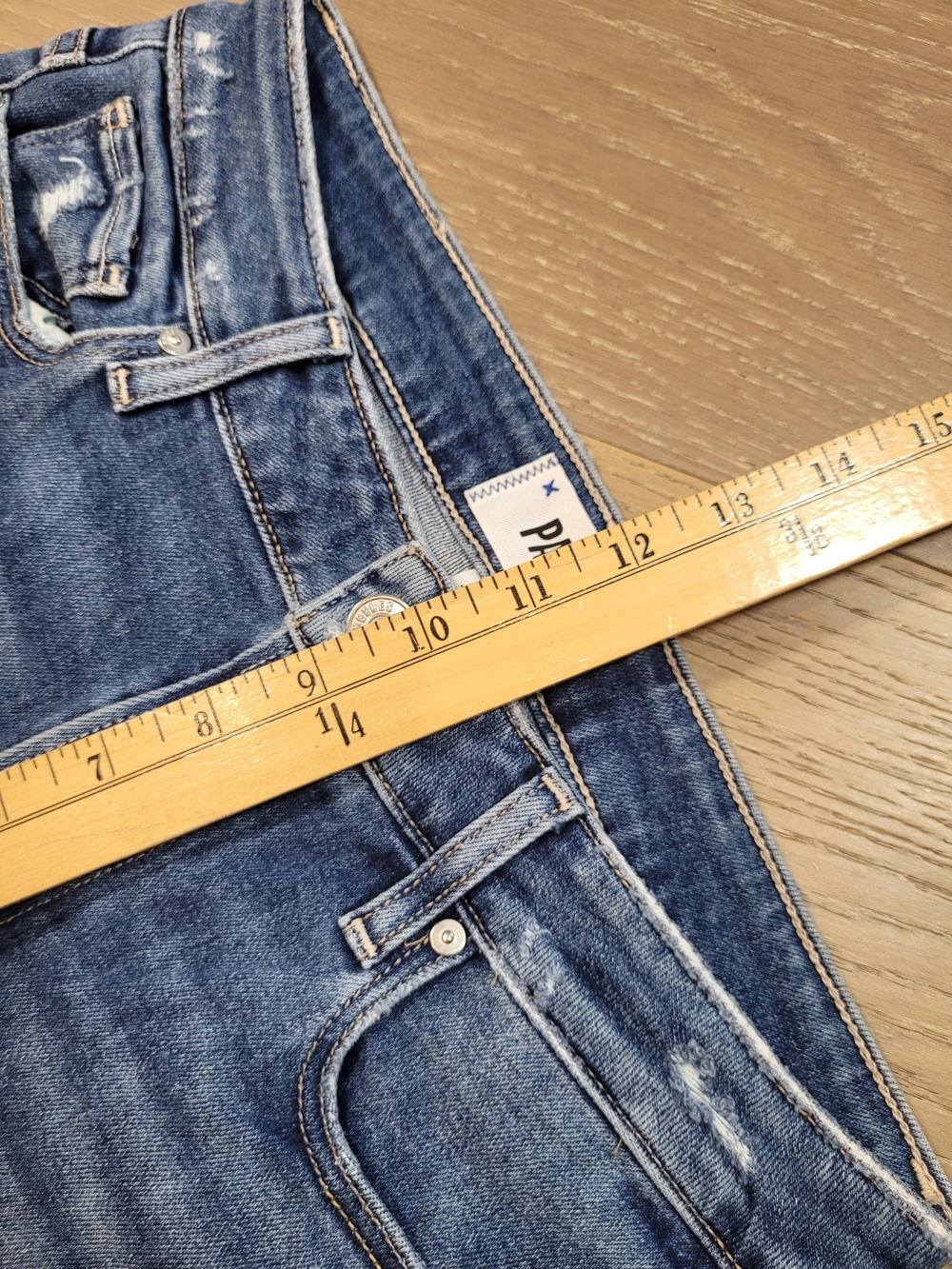 PAIGE Jeans Women's sz 28 Hoxton Slim Mid Rise Ankle Denim Jean - Picture 13 of 14